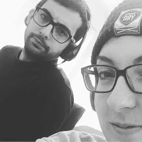 Luca Tornabene nel 2016 al call center in UK